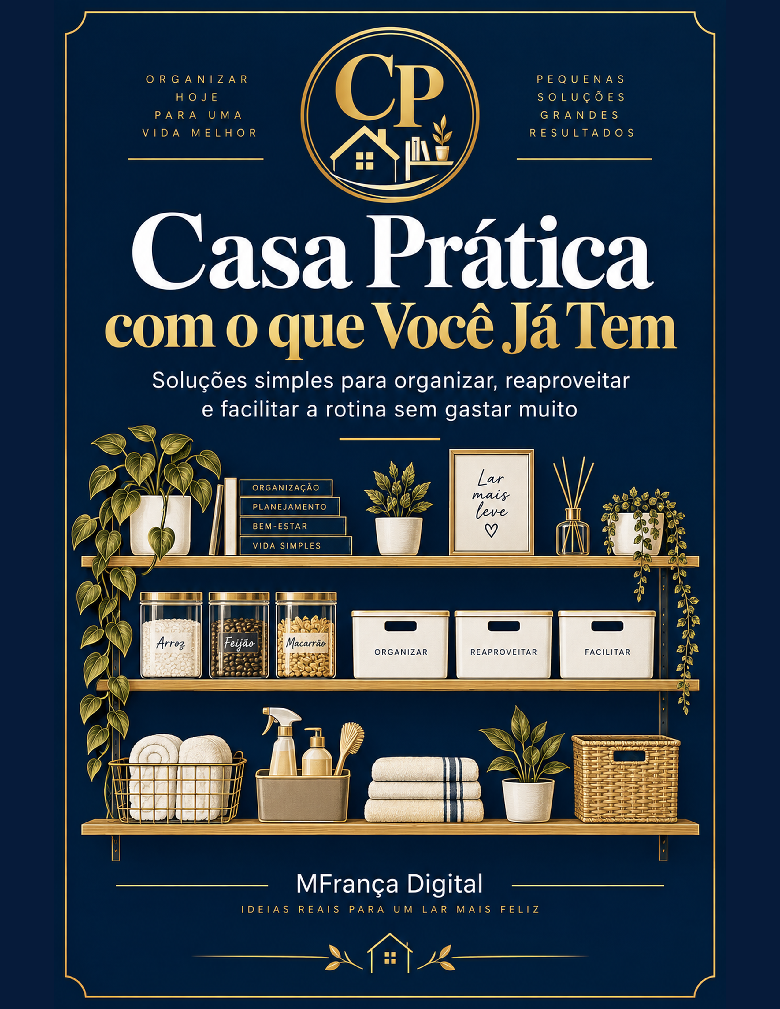 Capa do e-book Casa Prática com o que Você Já Tem